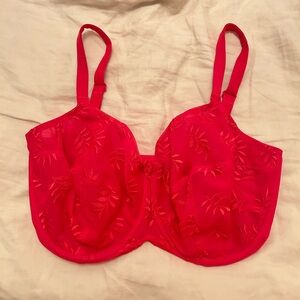 Red Panache underwire bra